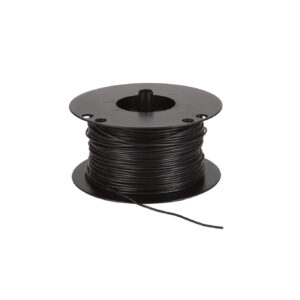 Voedingskabel haspel 0.75 mm² zwart 100 Meter