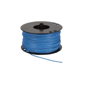 Voedingskabel haspel 1.50 mm² blauw 100 Meter