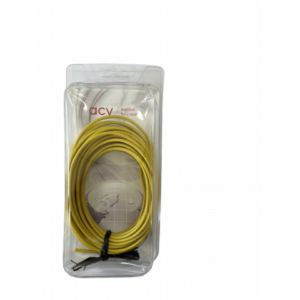 stroomkabel 0,75mm geel 10 mtr in blister