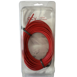 stroomkabel 2.5mm rood 10 mtr in blister