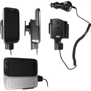 HTC Touch Pro 2 Actieve houder met 12/24V lader. Let op: Uitlopend artikel, Kan niet retour!