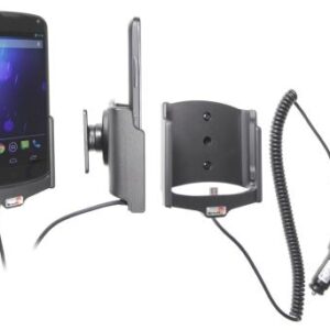 LG Nexus 4 Actieve houder met 12/24V lader. Let op: Uitlopend artikel, Kan niet retour!