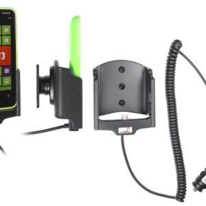 Nokia Lumia 620 Actieve houder met 12/24V lader. Let op: Uitlopend artikel, Kan niet retour!