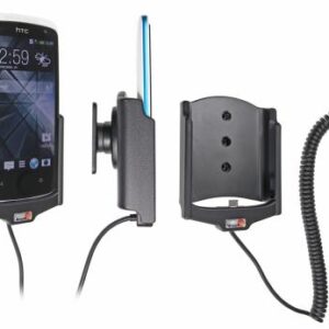 HTC Desire 500 Actieve houder met 12/24V lader. Let op: Uitlopend artikel, Kan niet retour!