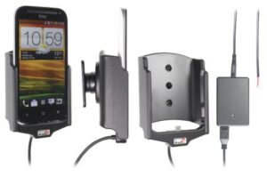 HTC One SV Actieve houder met vaste voeding. Let op: Uitlopend artikel, Kan niet retour!