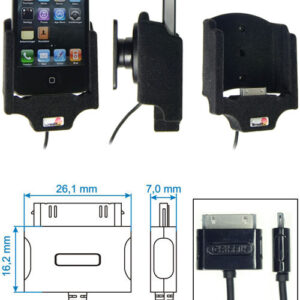 Apple iPhone 4/4S Passieve houder met deel voor Griffin Power Jolt kabel