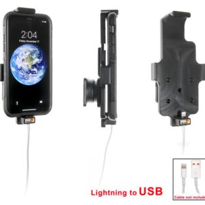 Apple iPhone X / XS Passieve houder. Originele Apple lightning naar USB kabel (met skin)