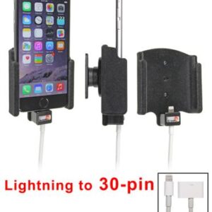 Apple iPhone 6/6S en 7  Passieve houder. Originele lightning naar 30-pin adapter kabel (Gestoffeerd)