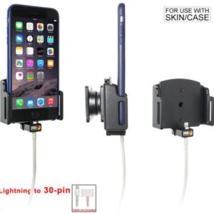 Apple iPhone 6Plus / 6SPlus / 7Plus / 8Plus / X / Passieve verstelbare houder. Lightning naar 30-pin