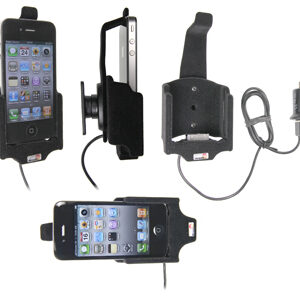 Apple iPhone 4/4S Actieve houder. Met slot en 12V USB Let op: Uitlopend artikel, Kan niet retour!
