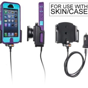 Apple iPhone 5 / 5S / SE Actieve verstelbare houder met 12V USB plug