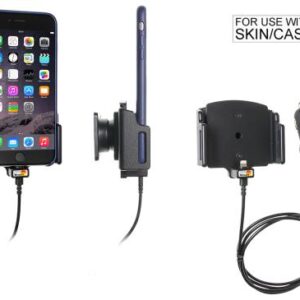 Apple iPhone 6Plus/ 6SPlus/ 7Plus/ 8Plus/ X /Xs/Xs Max Actieve verstelbare houder met 12V USB plug