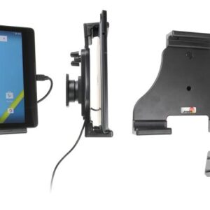 Universele Verstelbare Tablet Actieve houder met12V USB Plug 140-195mm