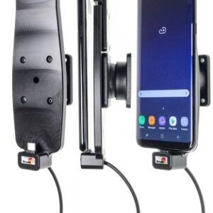 Samsung Galaxy S8+ / S9+ / S10+ Actieve houder met 12V USB plug. Met hoes