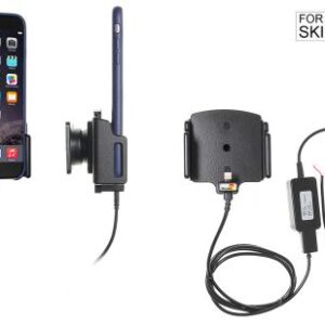 Apple iPhone 6Plus/ 6SPlus/7Plus/8Plus/X/Xs/Xs Max/XR Actieve verstelbare houder met vaste voeding