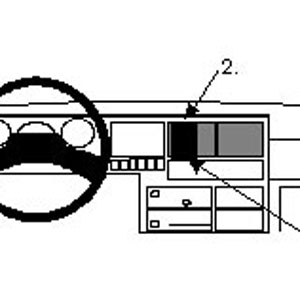 ProClip - Volkswagen T4 Transporter/ Caravelle 1991-1995 Center mount