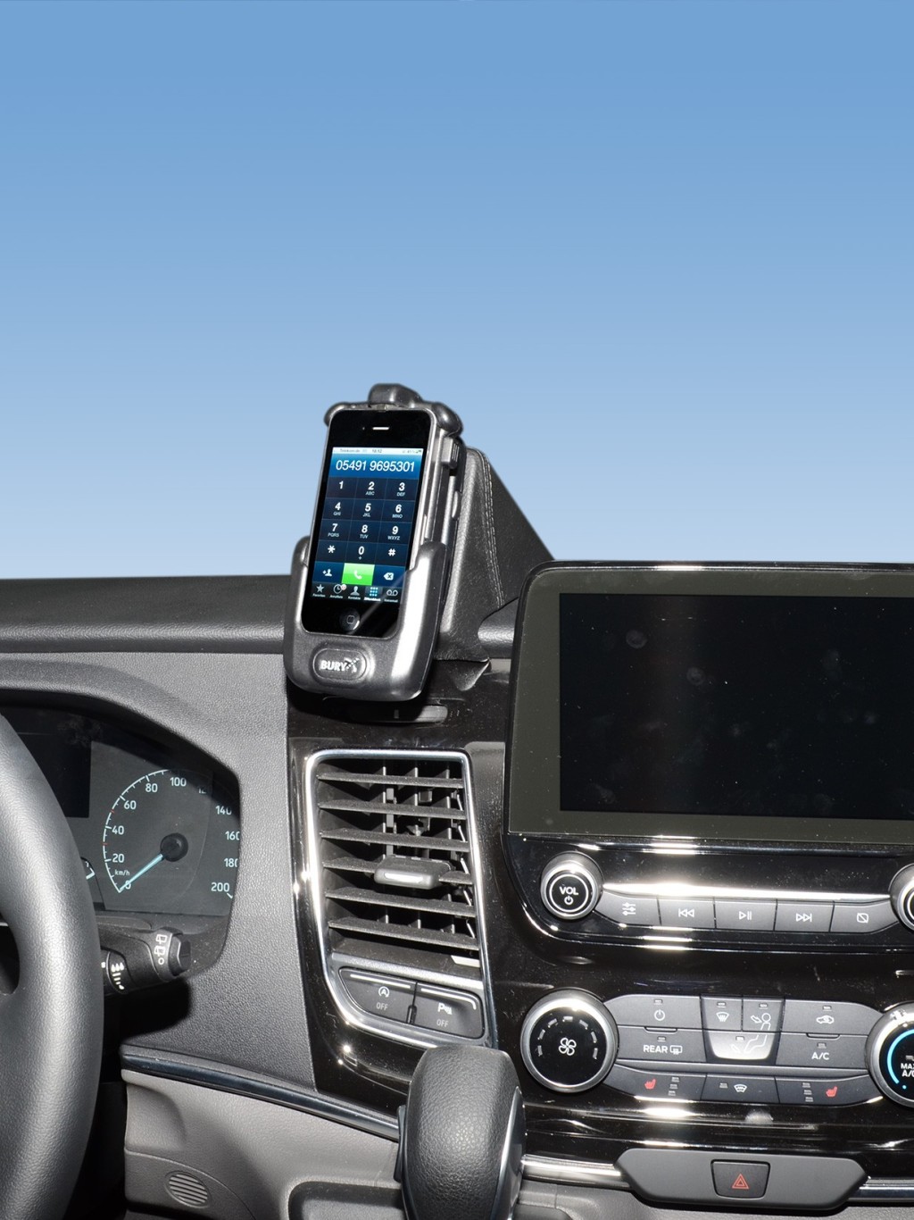 Ford Tourneo Custom 2018-2022 Kleur : Zwart