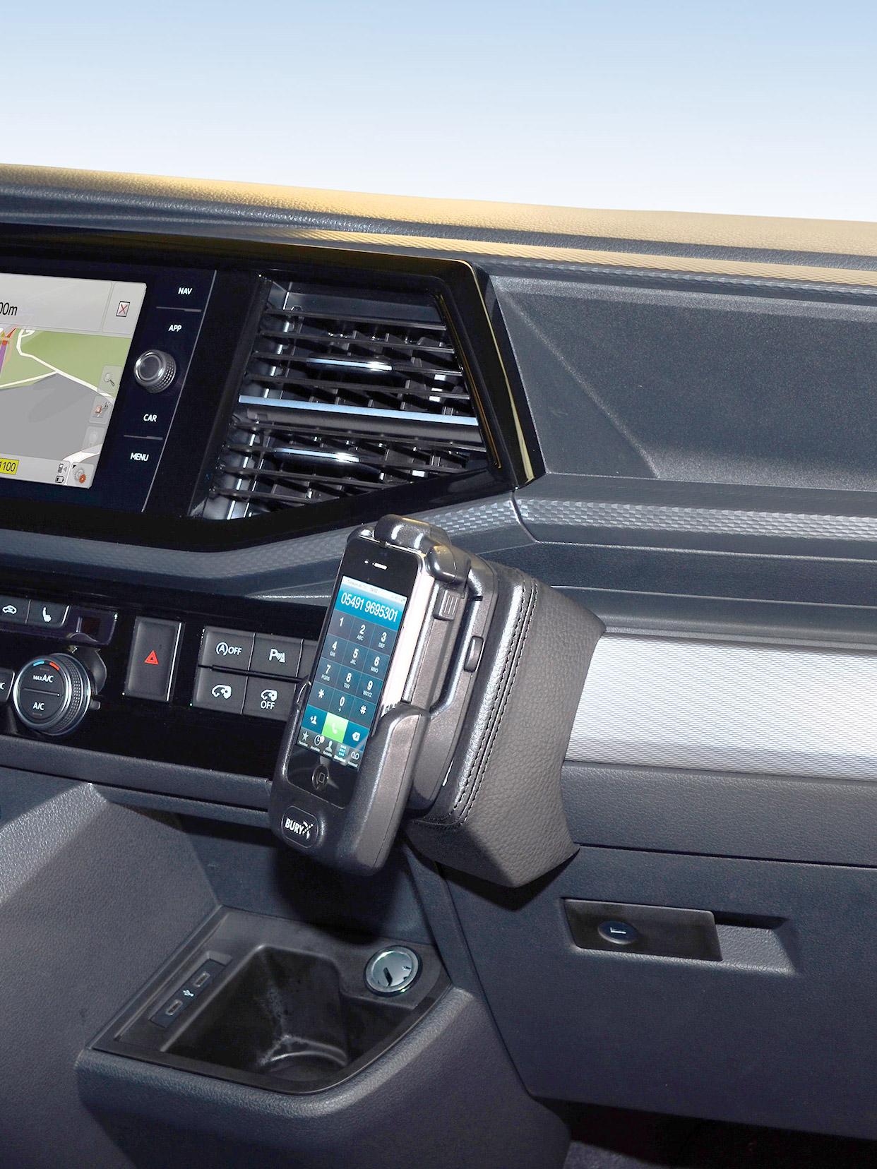 Volkswagen T6.1 Transporter 2019-2024 Kleur: Zwart