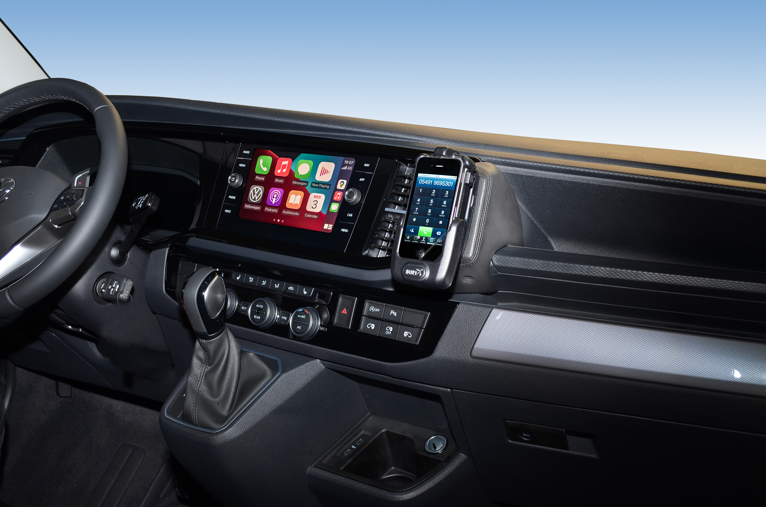 Volkswagen T6.1 Transporter 2020-2022 Kleur: Zwart