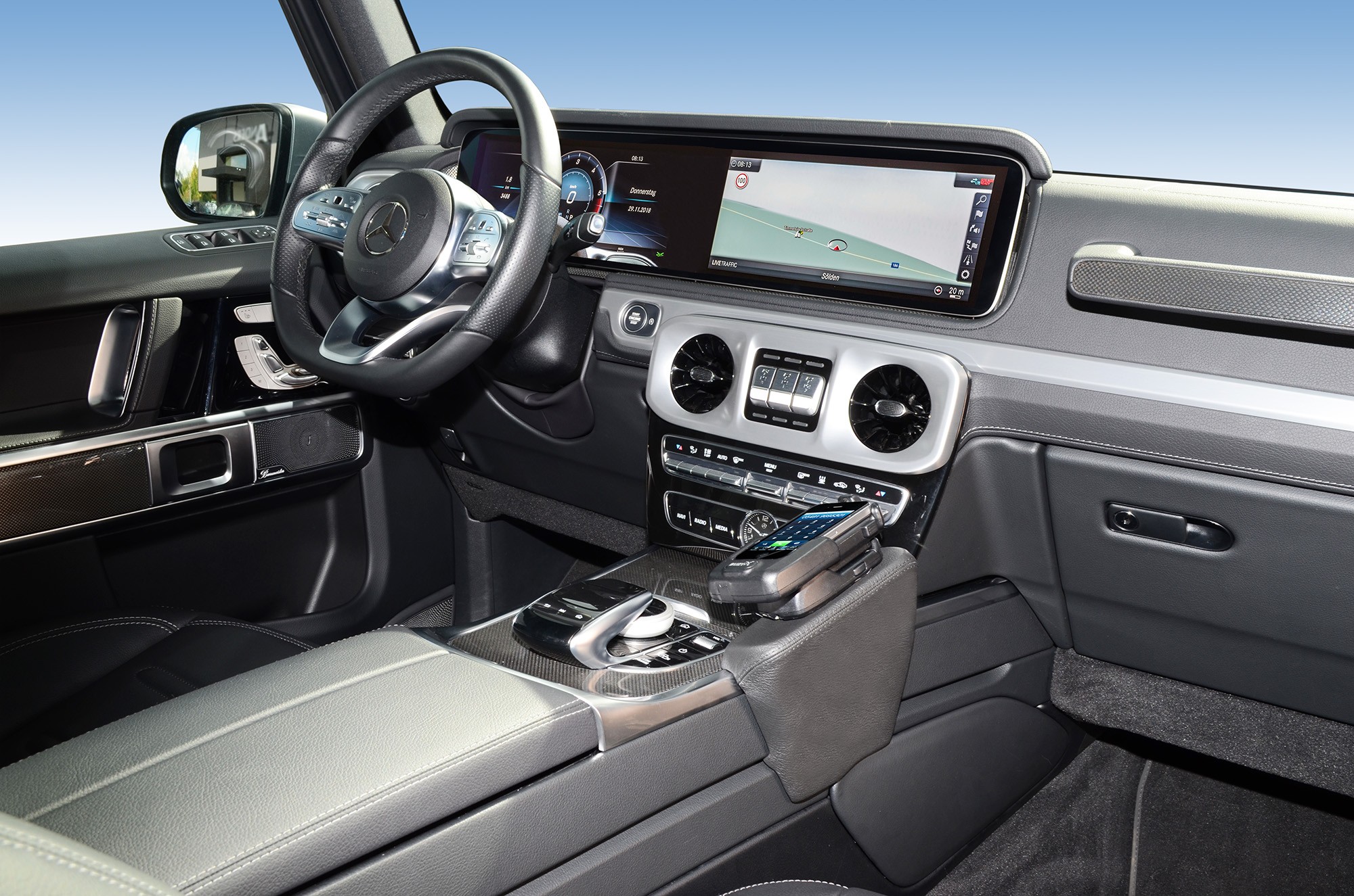 Mercedes Benz G-Klasse  2019-2022 Kleur: Zwart