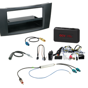 2-DIN-set met vak Mercedes-voertuigen LFB/analoog/antenne