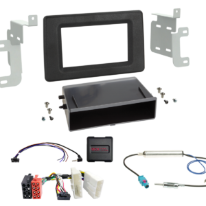 2-DIN Kit met aflegvak Nissan/Opel/Renault Analoog SWI/Antenne