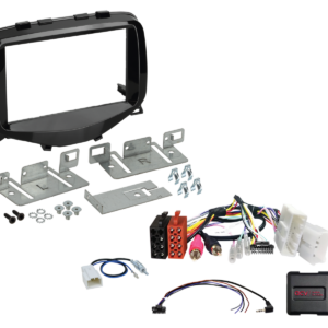 2-DIN kit Citroën C1 / Peugeot 108 / Toyota Aygo - Kleur : piano Zwart