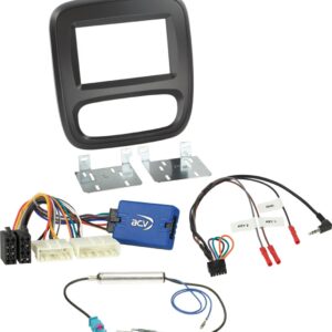 2-DIN kit Fiat/Nissan/Opel/Renault handmatige klimaatregeling