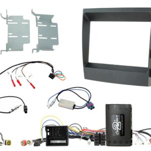 2-DIN Inbouw-KIT Porsche Panamera 2009-2016 Infoadapter/analoge versterker