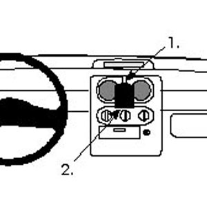 ProClip - Renault Twingo 1995-2005 Center mount