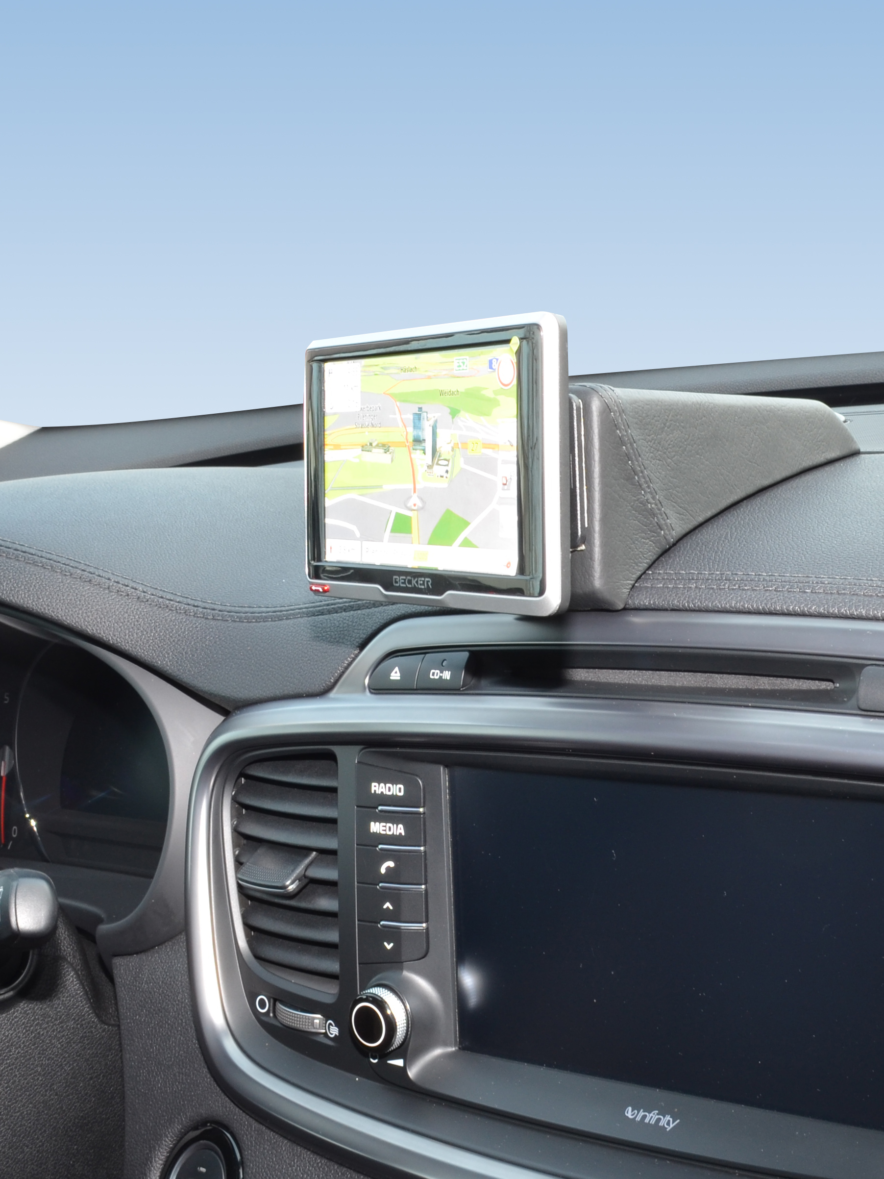 Kia Sorento 2016-2019 Kleur: Zwart