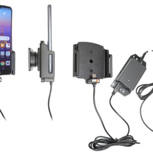 Huawei P20 Pro met originele hoes Actieve houder met vaste voeding