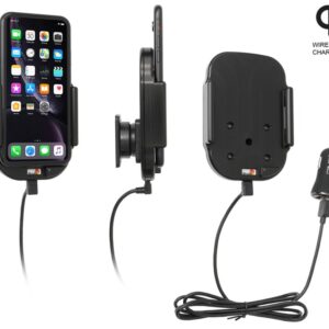 Apple iPhone XR / 11 QI wireless  houder met 12V USB plug