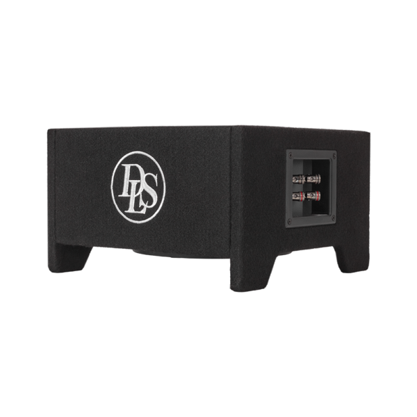 DLS 1x8" / 2500mm Slim Subwoofer Kist (Downfire)