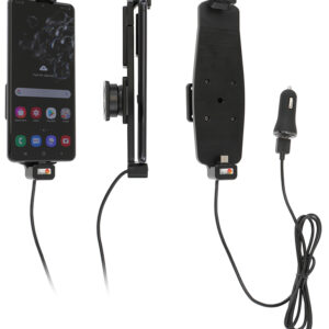Samsung Galaxy S20 Ultra  Actieve houder met 12V USB plug. Met hoes