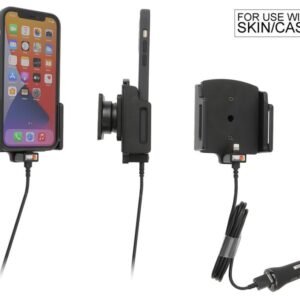 Apple iPhone 12 / 12 Pro / 12 Pro Max/ 13 / 13 Pr Actieve verstelbare houder met 12V USB sig-plug