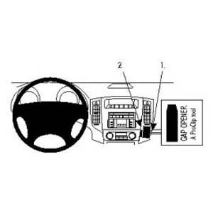 ProClip - Mitsubishi Pajero 2007-2019 Angled mount