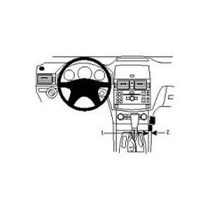 ProClip - Mercedes Benz C-Klasse (180-320) 2007-2010 Angled mount