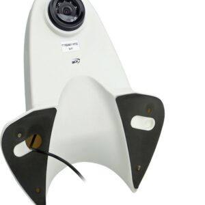 Achteruitrij Camera wit opbouw NTSC met beeldlijnen en IR