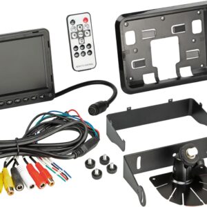 LCD monitor 5" Instelbare beeldlijnen 3x RCA input