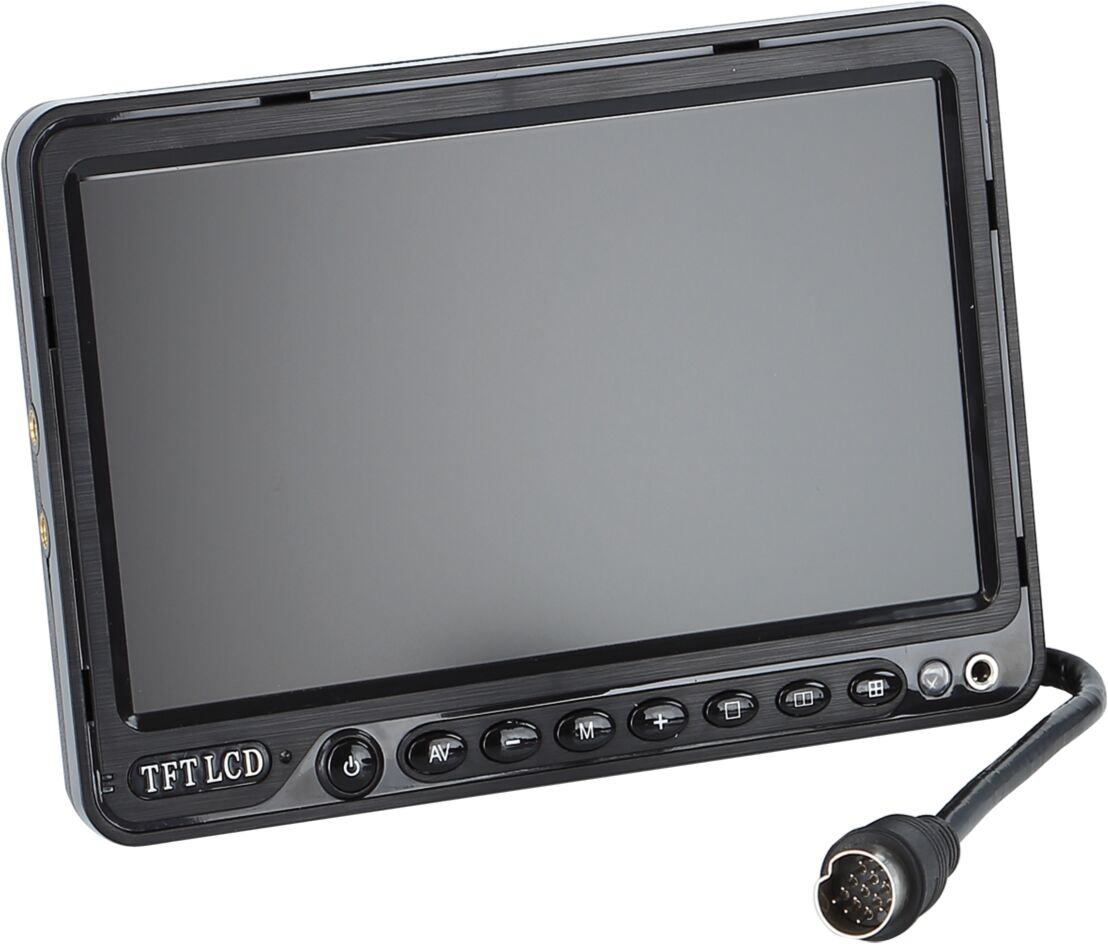 7“ digital Monitor universal 16:9 (1x RVC+4x AV input)