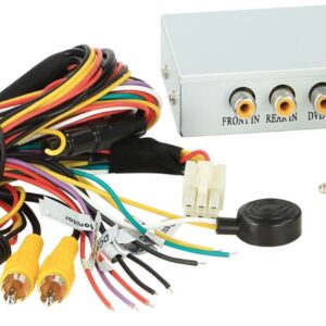 Camera interface voor: achter en voor camera view