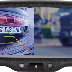 4,3 inch zelf dimmende spiegelmonitor 2 video-ingangen