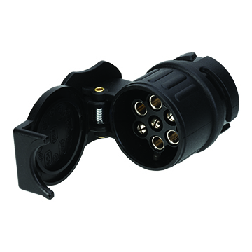 Verloopstekker 13 naar 7 polig kort adapter (bulk)