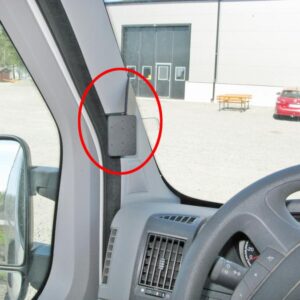 ProClip - Citroën Jumper- Fiat Ducato- Peugeot Boxer Opel Movano 2007->  Left mount, Hoog