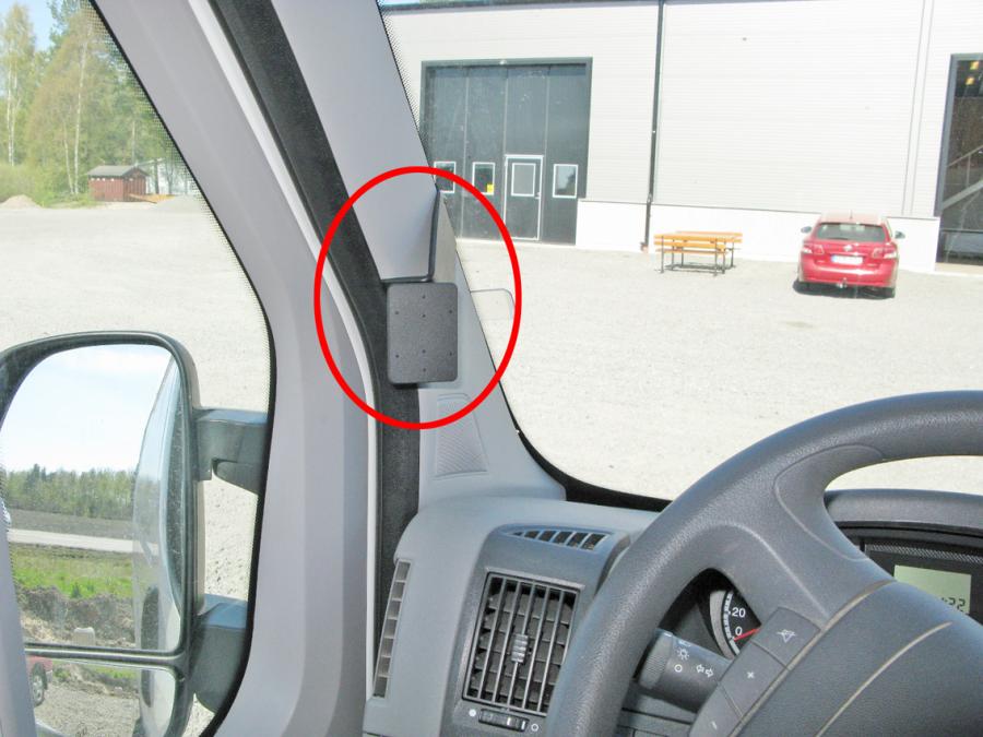 ProClip - Citroën Jumper- Fiat Ducato- Peugeot Boxer Opel Movano 2007-> Left mount, Hoog