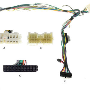 Audio2Car 20 pins Diverse modellen Mitsubishi - Hyundai Santamo