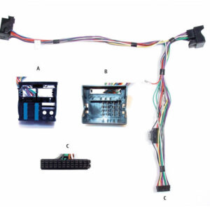 Audio2Car Delta Radio/ RNS Navi/VW MFD Navi Div. modellen Audi- Seat- Maserati- Volkswagen- Skoda