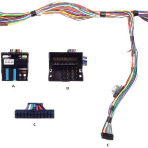 Audio2Car 40 pins Diverse modellen Volkswagen - Audi - Maserati - Seat - Skoda - Scania