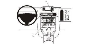 ProClip - Citroën C6 2007-2013 Angled mount